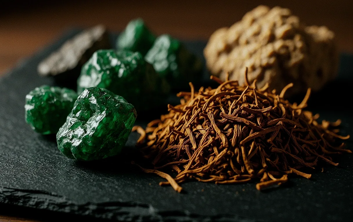 Mineral purity visual
